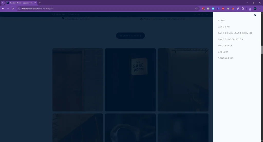 sakeroom-menu